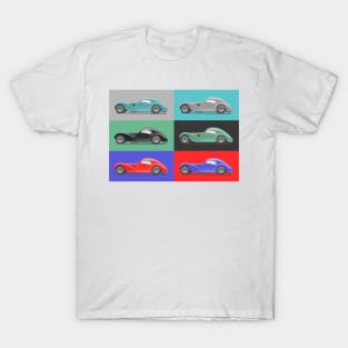 Vintage Automobile Illustration T-Shirt